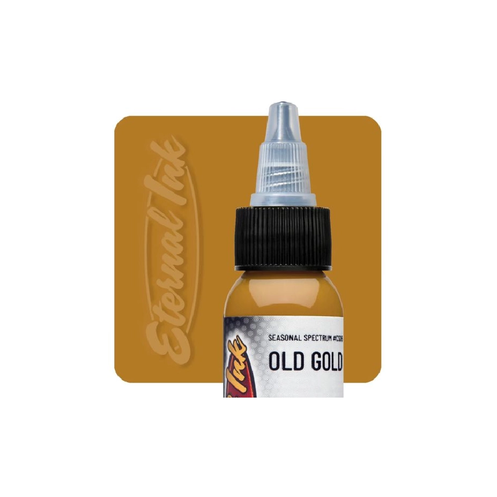 Eternal Ink Seasonal Spectrum Old Gold - Encre artistique pour entrainement tatouage NON REACH