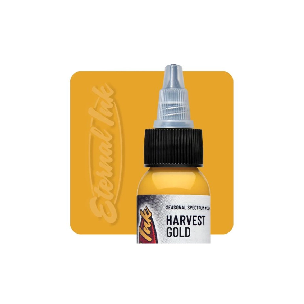 Eternal Ink Seasonal Spectrum Harvest Gold - Encre artistique pour entrainement tatouage NON REACH