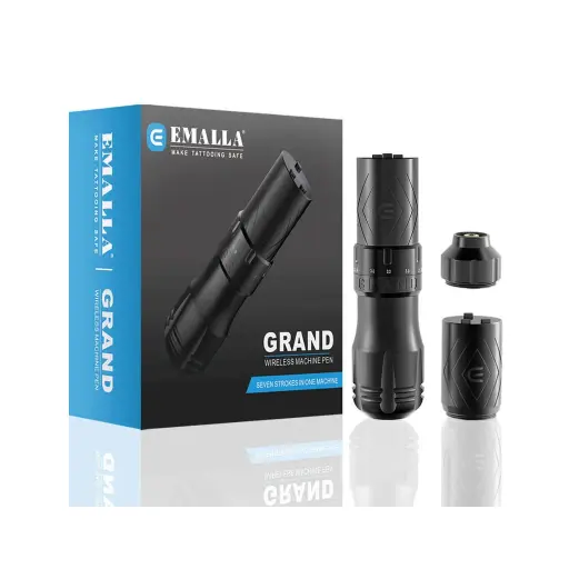 [b_machine_tattoo_emalla_grand-972439BK] Machine Tattoo - Emalla Grand - Machine à tatouer sans fil