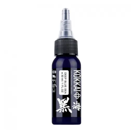 Encre Tattoo Bleu - Kokkai Sumi Deep Blue Sea - Mélange pour le tatouage reach* 
