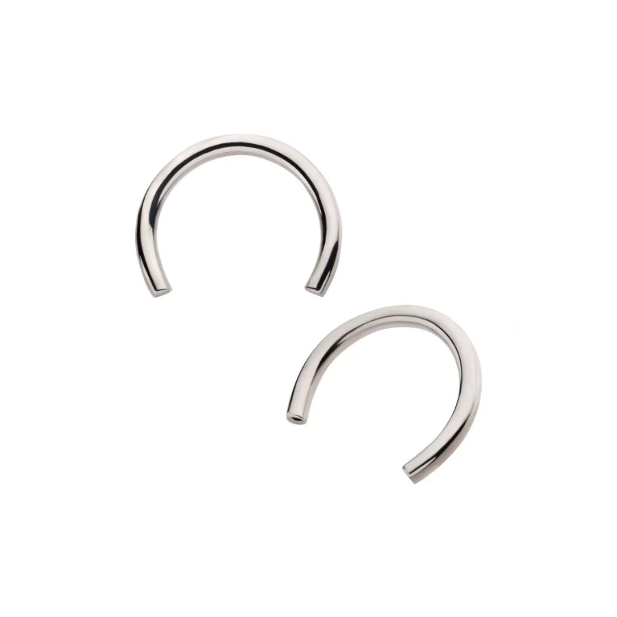 Piercing Fer A Cheval Titane F136 Threadless - Barre de fer a cheval gamme invictus