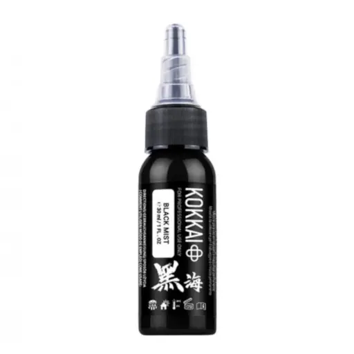 Encre Tattoo Noire - Kokkai Sumi Black Mist - Mélange pour le tatouage reach* 