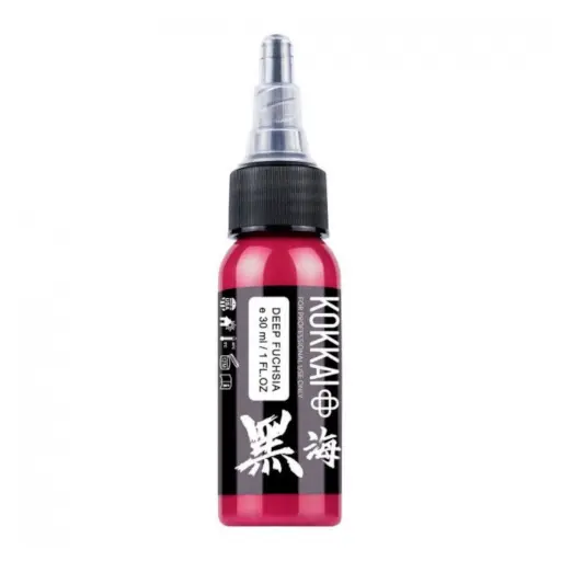 Encre Tattoo Rouge - Kokkai Sumi Deep Fuchsia - Mélange pour le tatouage reach* 