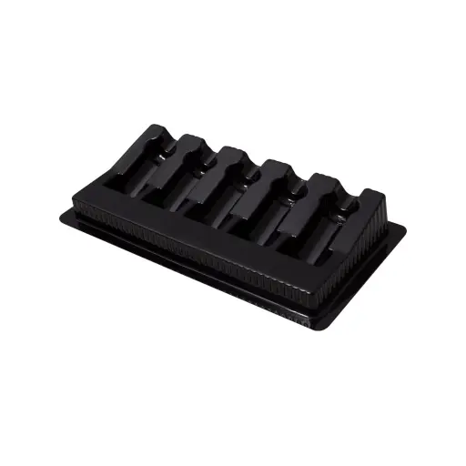 [ki_cartridge_trays-KI-DISPCARTRAY] Accessoire Tattoo - Disposable Tattoo Cartridge Trays - Boîte de 50 support de 5 cartouches de tatouage en plateaux