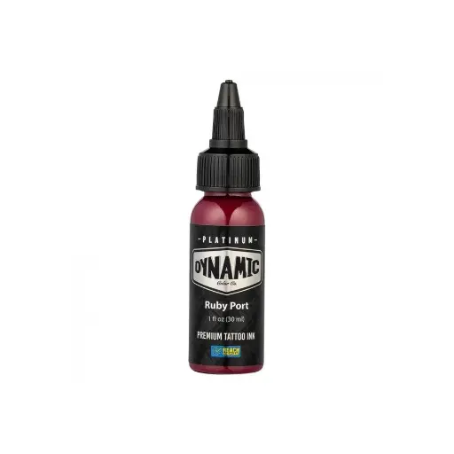 Encre Tattoo Violette - Platinum By Dynamic Ruby Port - Mélange pour le tatouage encre 30 ml reach