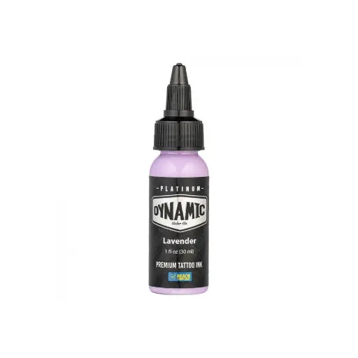 Encre Tattoo Violette - Platinum By Dynamic Lavender - Mélange pour le tatouage encre 30 ml reach