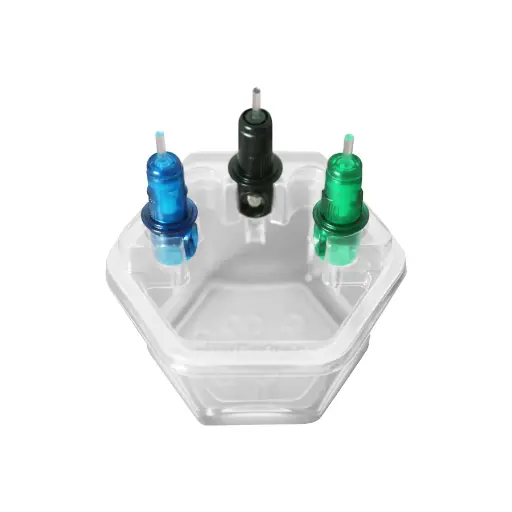 [ki_hive_cups-hive-cups-clr] Gobelet Tattoo - Hive Cups - Boite de 50 gobelets de rinçage et supports pour cartouches tatouage*