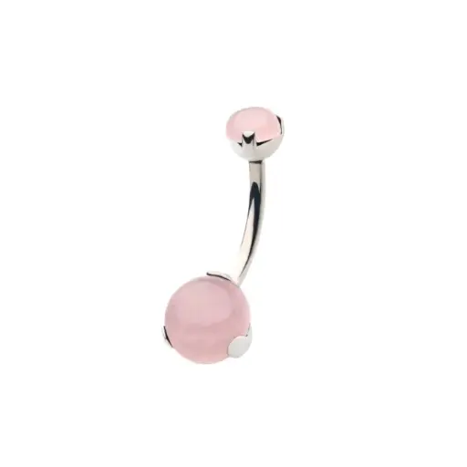 [iv_banane_interne_17] Invictus Banane 18 Titane F136 - Piercing avec pas de vis interne