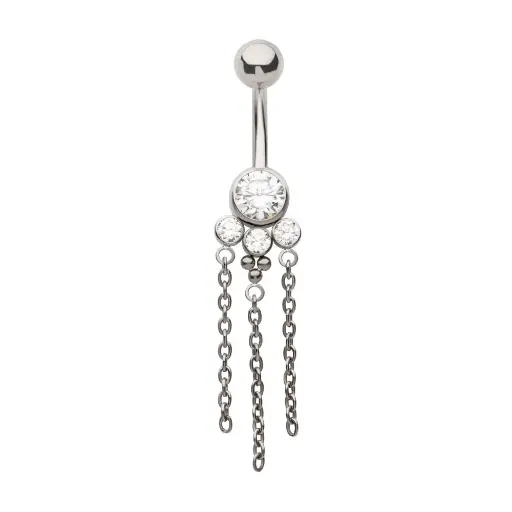 Invictus Banane 17 Titane F136 - Piercing avec pas de vis interne