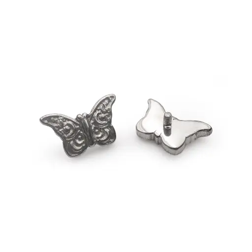 [ns_embout_115-p115_09] Embout Piercing - Titane F136 Gamme Hand Ink - Embout 115 en titane f136 avec pas de vis interne