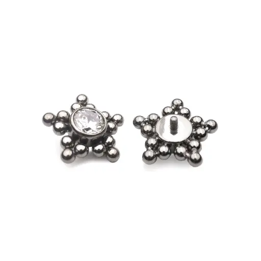 [ns_embout_83-p083_09] Embout Piercing - Titane F136 Gamme Hand Ink - Embout 83 en titane f136 avec pas de vis interne