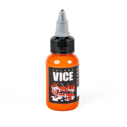 [b_NON_REACH_encre_vice_clockwork-780855] Encre Entrainement Tattoo Orange - Vice Colors Clockwork Orange - Encre artistique pour l'entrainement au tatouage NON REACH 30 ml*