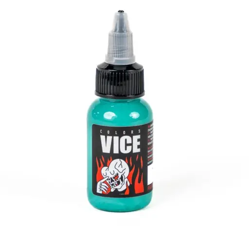 [b_NON_REACH_encre_vice_estate_blue-780867] Encre Entrainement Tattoo Bleue - Vice Colors Estate Blue  - Encre artistique pour l'entrainement au tatouage NON REACH 30 ml* 