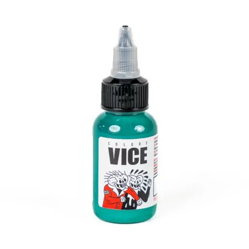 [b_NON_REACH_encre_vice_dragoon-780868] Encre Entrainement Tattoo Verte - Vice Colors Dragoon - Encre artistique pour l'entrainement au tatouage NON REACH 30 ml*
