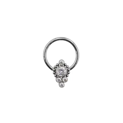 [i_anneau_titane_clicker_CD312] Piercing Anneau - Titane - Anneau clicker 312 avec fermeture à charnière