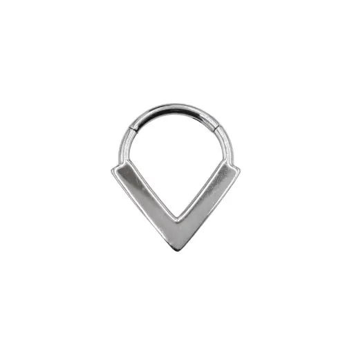 [i_anneau_titane_clicker_CD305] Piercing Anneau - Titane - Anneau clicker 305 avec fermeture à charnière