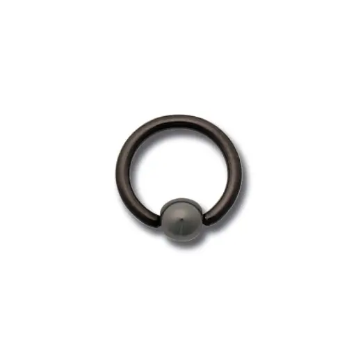 Piercing Anneau - Titane - Anneau bcr 01 - Hématite
