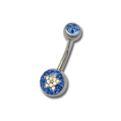 [i_banane_acier_nombril_ND116] Piercing Banane - Acier - Banane pour nombril 116