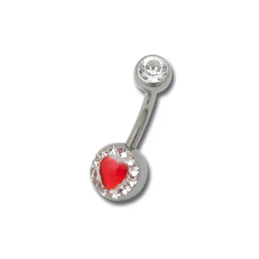 [i_banane_acier_nombril_ND117] Piercing Banane - Acier - Banane pour nombril 117