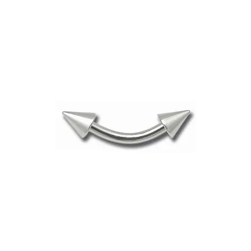 [i_banane_acier_ND65] Piercing Banane - Acier - Banane 65