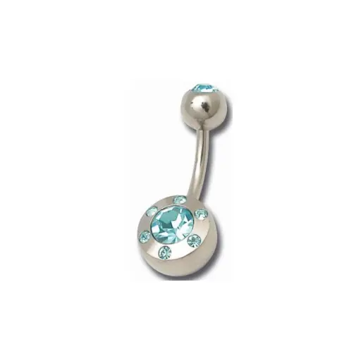 Piercing Banane - Acier - Banane pour nombril 860