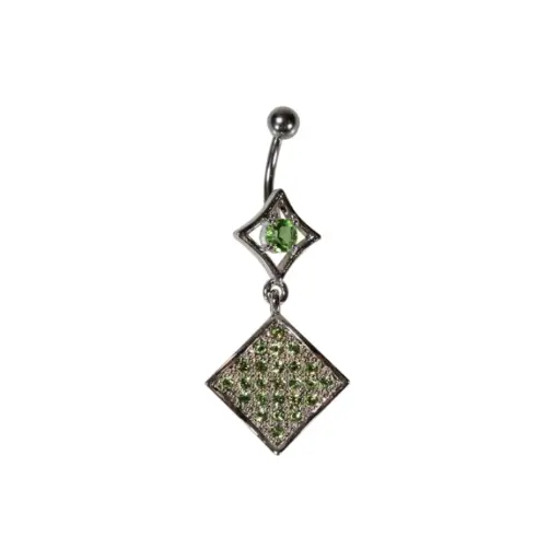 [i_banane_acier_nombril_NF565] Piercing Banane - Acier - Banane pour nombril 565