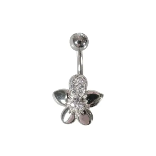 [i_banane_acier_nombril_NF568] Piercing Banane - Acier - Banane pour nombril 568