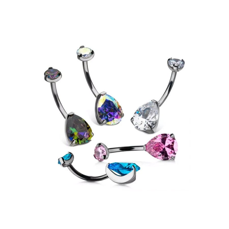 Piercing Banane - Titane F136 Gamme Invictus - Banane 16 avec pas de vis interne* 