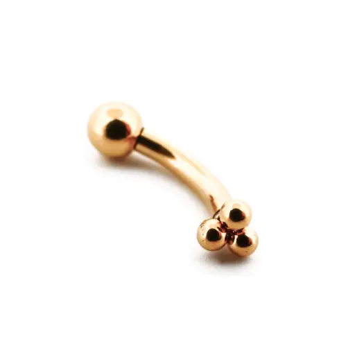 Piercing Banane - Acier Pvd Gold - Banane 164