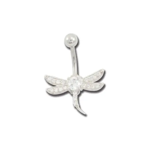 [i_banane_acier_fantaisie_nombril_NF514] Piercing Banane - Acier - Banane fantaisie pour nombril 514