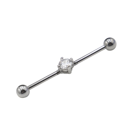 [i_barbell_acier_industriel_HD229BL] Piercing Barbell - Acier - Barbell industriel 229