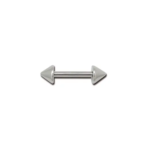 Piercing Barbell - Acier - Barbell à pointes 57