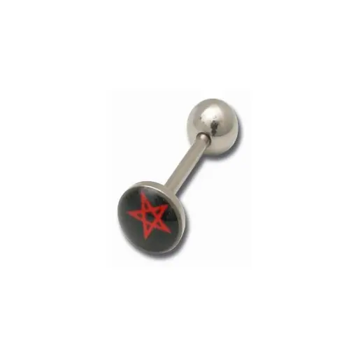 [i_barbell_acier_HD7305] Piercing Barbell - Acier - Barbell Motif 305