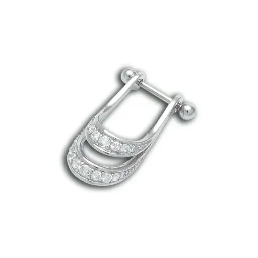 [i_barbell_acier_cartilage_HD145] Piercing Barbell - Acier - Barbell spécial cartilage 145