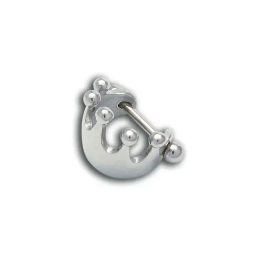 [i_barbell_acier_cartilage_HD150] Piercing Barbell - Acier - Barbell spécial cartilage 150