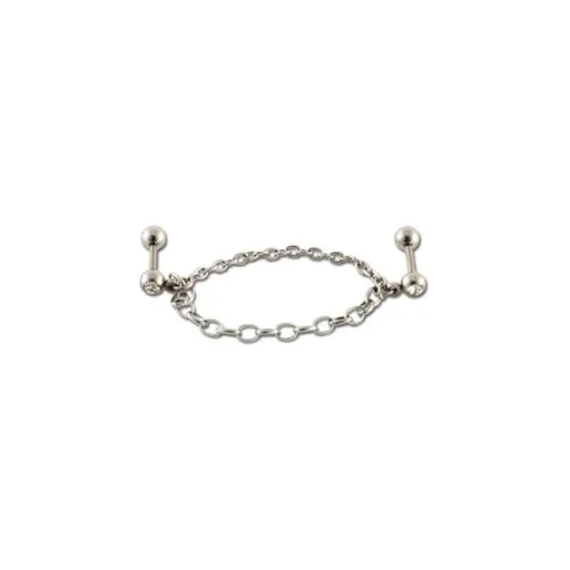 [i_barbell_acier_tragus_HD171] Piercing Barbell - Acier - Barbell spécial tragus 171