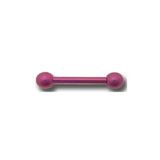 Piercing Barbell - Titane - Barbell coloré 9 - Plusieurs coloris