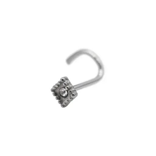 [i_stud_nez_acier_JD95] Piercing Stud - Acier - Stud de nez en acier 95