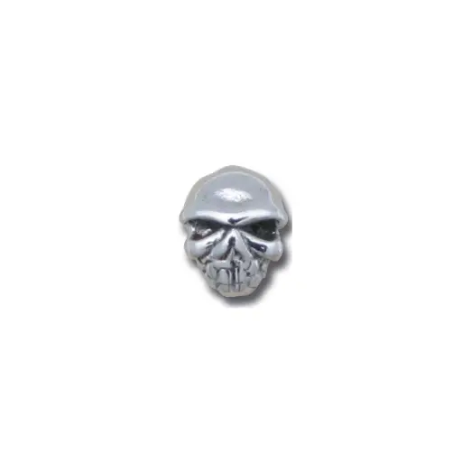 [i_embout_vis_acier_VD7906] Embout Piercing - Acier - Vis en forme de crâne 7906