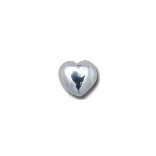 [i_embout_vis_acier_VD7910] Embout Piercing - Acier - Vis en forme cœur 7910
