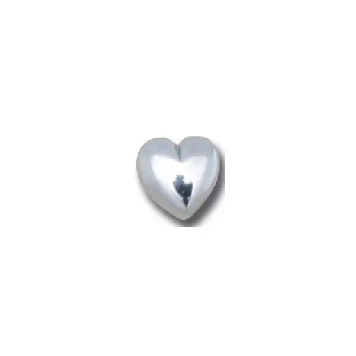 [i_embout_vis_acier_VD7914] Embout Piercing - Acier - Vis en forme cœur fin 7914