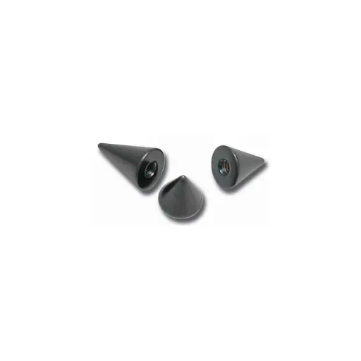 Embout Piercing - Titane Gamme Itc - Embout conique pointe noire