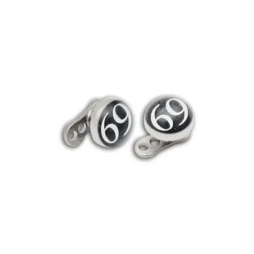 [i_surface_micro_dermal_HD871.6X505] Piercing Micro Dermal - Titane - Micro dermal avec disque en acier 5 mm motif 69