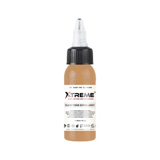 [ts_REACH_encre_xtreme_flesh_tone_light] Encre Tattoo Marron - Xtreme Ink Flesh Tone Light - Mélange pour le tatouage encre REACH 30 ml*