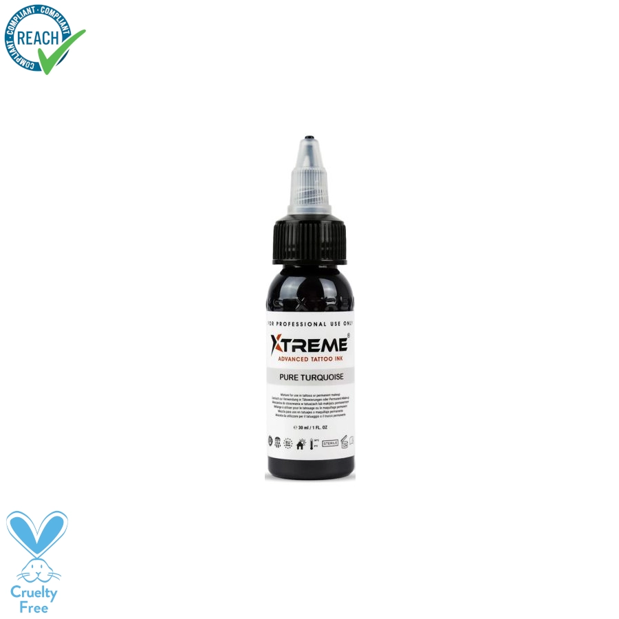 [ts_xtreme_pure_turquoise] Xtreme Ink Pure Turquoise - Mélange pour le tatouage encre REACH