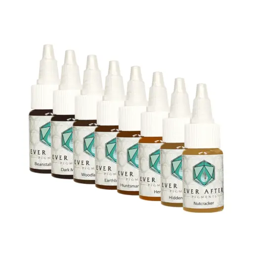 [b_NON_REACH_pigment_ever_after_set_sourcil-760326] Pigment Pmu - Ever After - Set de 8 pigments pour l'entraînement au maquillage permanent sourcils non reach 8 x 15 ml*