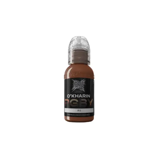 Encre Tattoo Marron - World Famous Ink Limitless - Sasha O'Kharin R-3 - Melange pour le tatouage REACH 30 ml