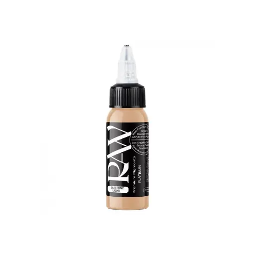 Encre Tattoo Beige - Raw Pigments Skin Tone Light - Mélange pour le tatouage encre REACH 30 ml