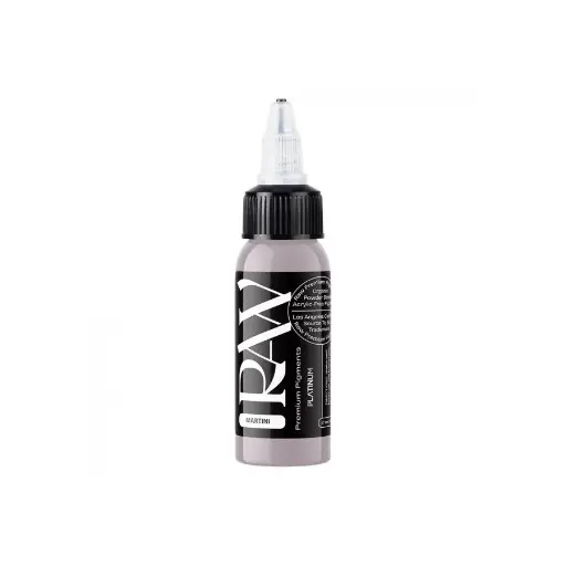 Encre Tattoo Grise - Raw Pigments Martini  - Mélange pour le tatouage encre REACH 30 ml