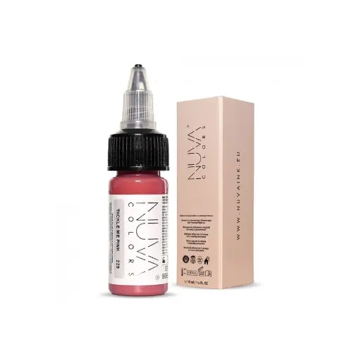 Pigment Pmu - Nuva Colors - Lip 225 Tickle Me Pink - Mélange pour le maquillage permanent REACH 15 ml